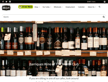 Tablet Screenshot of barriquesmarket.com